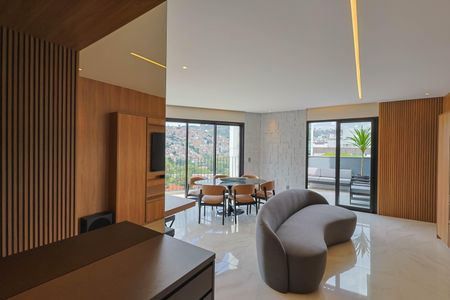 Apartamento à venda com 130m², 2 quartos e 3 vagasSala