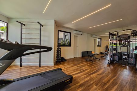 Apartamento à venda com 130m², 2 quartos e 3 vagasÁrea comum - Academia