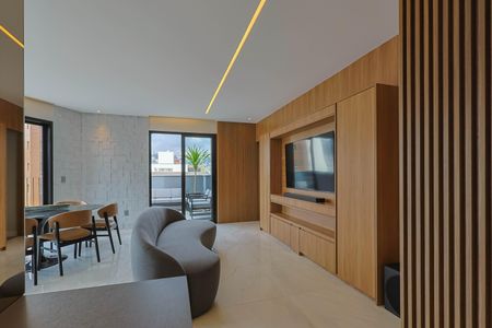 Apartamento à venda com 130m², 2 quartos e 3 vagasSala