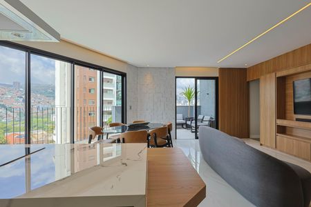Apartamento à venda com 130m², 2 quartos e 3 vagasSala