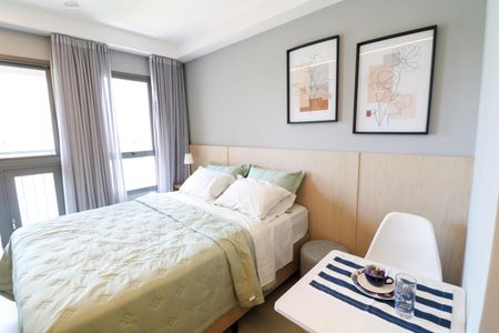 Apartamento para alugar com 27m², 1 quarto e sem vaga