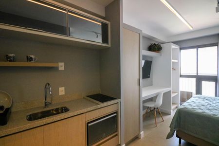 Apartamento para alugar com 27m², 1 quarto e sem vaga