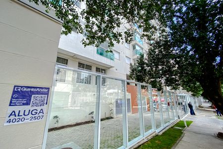Apartamento para alugar com 41m², 1 quarto e 1 vaga Apartamento para alugar com 41m², 1 quarto e 1 vagaFachada com Plaquinha