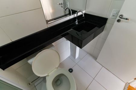 Apartamento para alugar com 27m², 1 quarto e sem vaga Apartamento para alugar com 27m², 1 quarto e sem vagaBanheiro da Suíte