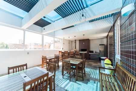 Apartamento para alugar com 92m², 2 quartos e 2 vagas Apartamento para alugar com 92m², 2 quartos e 2 vagasÁrea comum - Churrasqueira