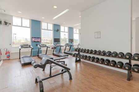 Studio à venda com 36m², 1 quarto e 1 vaga Studio à venda com 36m², 1 quarto e 1 vagaÁrea comum - Academia