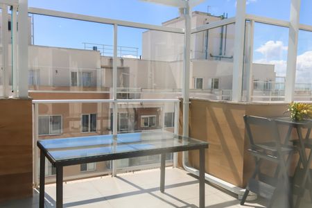 Apartamento à venda com 139m², 3 quartos e 1 vagaVista do Quarto 3- Terraço