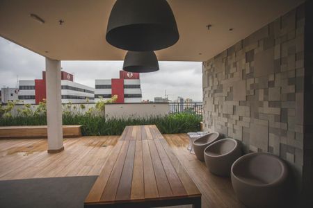 Apartamento para alugar com 27m², 1 quarto e sem vagaLounge - Churrasqueira