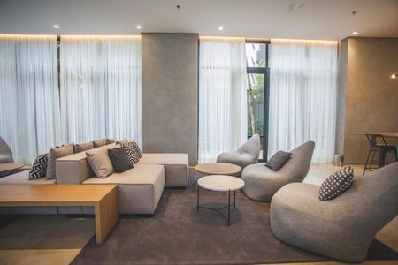 Apartamento para alugar com 27m², 1 quarto e sem vagaHall social