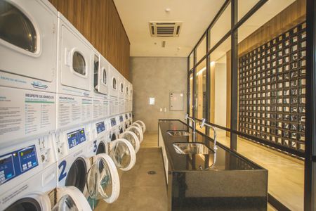 Apartamento para alugar com 27m², 1 quarto e sem vagaLavanderia Coletiva