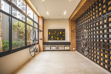 Apartamento para alugar com 27m², 1 quarto e sem vagaÁrea comum - Bicicletário