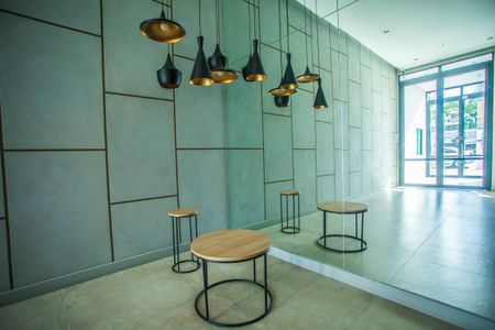 Apartamento para alugar com 27m², 1 quarto e sem vagaHall social