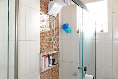 Casa de condomínio para alugar com 141m², 3 quartos e 1 vagaBanheiro do Quarto 1