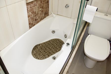 Casa de condomínio para alugar com 141m², 3 quartos e 1 vagaBanheiro do Quarto 1