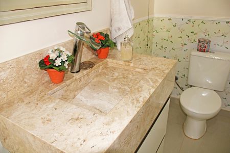 Casa de condomínio para alugar com 141m², 3 quartos e 1 vagaLavabo