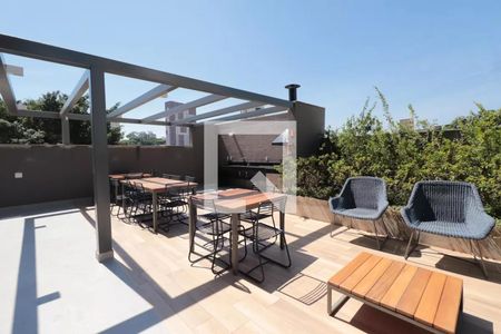 Apartamento à venda com 27m², 1 quarto e sem vaga Apartamento à venda com 27m², 1 quarto e sem vagaÁrea comum - Churrasqueira