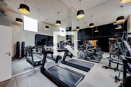 Studio para alugar com 37m², 1 quarto e sem vaga Studio para alugar com 37m², 1 quarto e sem vagaÁrea comum - Academia