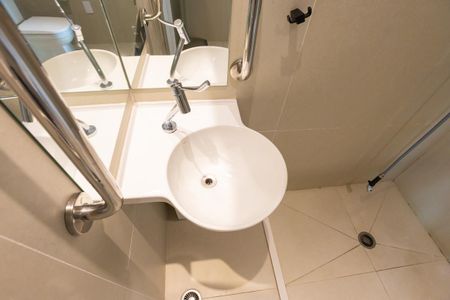 Studio para alugar com 37m², 1 quarto e sem vaga Studio para alugar com 37m², 1 quarto e sem vagaBanheiro