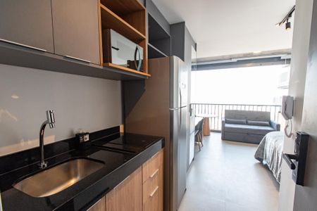 Studio à venda com 24m², 1 quarto e sem vagaCozinha