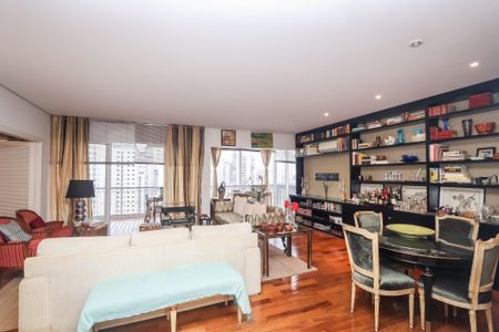 Apartamento para alugar com 136m², 2 quartos e 3 vagasSala