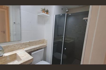 Apartamento à venda com 62m², 2 quartos e 1 vaga Apartamento à venda com 62m², 2 quartos e 1 vagaBanheiro Social