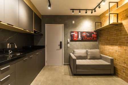Studio para alugar com 35m², 1 quarto e 1 vaga Studio para alugar com 35m², 1 quarto e 1 vagaStudio