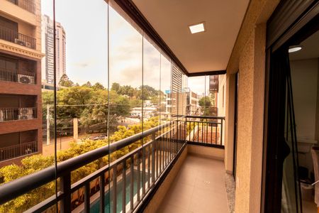 Studio para alugar com 40m², 1 quarto e 1 vagaVaranda