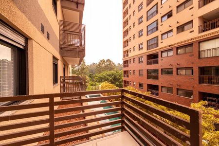 Studio para alugar com 40m², 1 quarto e 1 vagaVaranda