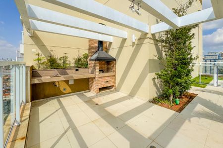Studio para alugar com 32m², 1 quarto e 1 vagaChurrasqueira Cobertura