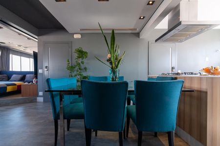 Sala de Jantar de apartamento à venda com 3 quartos, 144m² em Moema, São Paulo