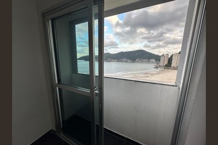 Varanda da Sala de apartamento para alugar com 1 quarto, 45m² em Centro, São Vicente