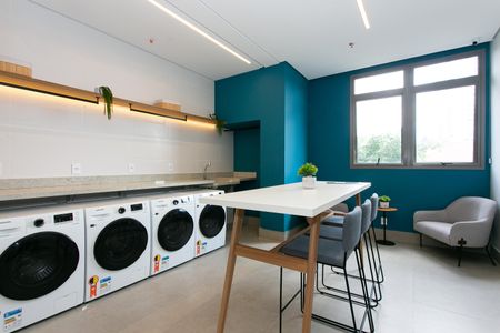 Apartamento para alugar com 27m², 1 quarto e sem vaga Apartamento para alugar com 27m², 1 quarto e sem vagaÁrea comum - Lavanderia