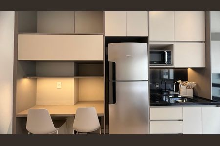 Studio à venda com 26m², 1 quarto e sem vagaCozinha