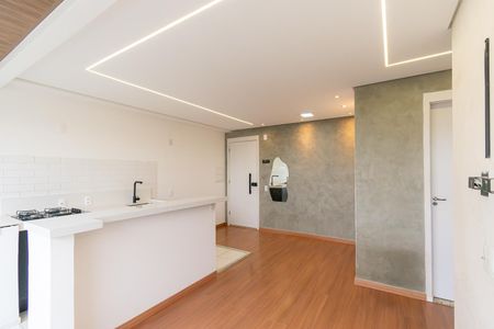 Sala de apartamento para alugar com 2 quartos, 47m² em Jardim Adutora, São Paulo