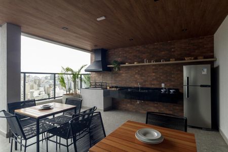 Studio à venda com 37m², 1 quarto e sem vagaÁrea comum - Salão de festas