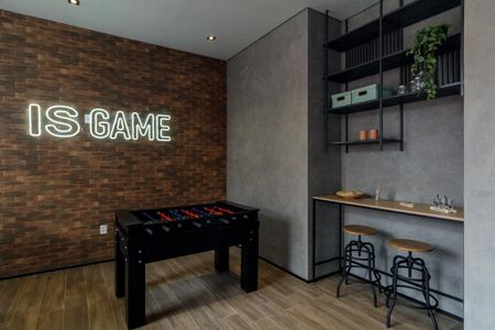 Studio à venda com 37m², 1 quarto e sem vagaÁrea comum - Salão de jogos