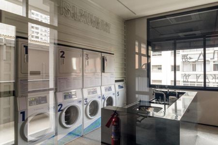 Studio à venda com 37m², 1 quarto e sem vagaÁrea comum - Lavanderia