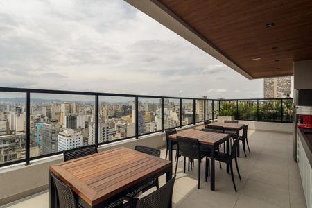 Studio à venda com 37m², 1 quarto e sem vagaÁrea comum - Churrasqueira