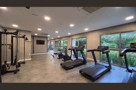 Studio para alugar com 26m², 1 quarto e sem vaga Studio para alugar com 26m², 1 quarto e sem vagaÁrea comum - Academia