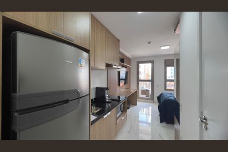 Studio para alugar com 26m², 1 quarto e sem vaga Studio para alugar com 26m², 1 quarto e sem vagaCozinha