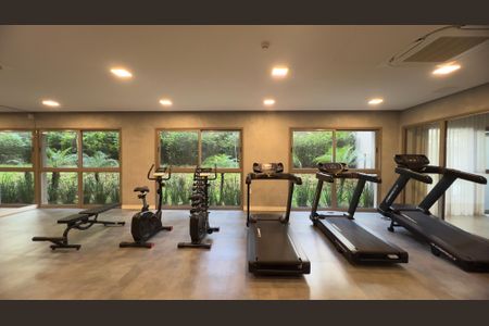 Studio para alugar com 26m², 1 quarto e sem vaga Studio para alugar com 26m², 1 quarto e sem vagaÁrea comum - Academia