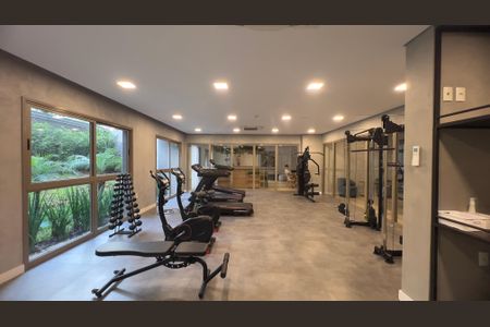 Studio para alugar com 26m², 1 quarto e sem vaga Studio para alugar com 26m², 1 quarto e sem vagaÁrea comum - Academia