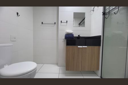 Studio para alugar com 26m², 1 quarto e sem vaga Studio para alugar com 26m², 1 quarto e sem vagaBanheiro
