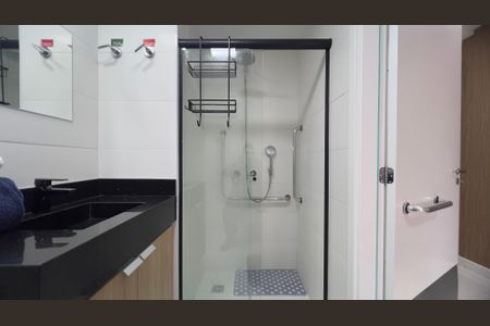 Studio para alugar com 26m², 1 quarto e sem vaga Studio para alugar com 26m², 1 quarto e sem vagaBanheiro