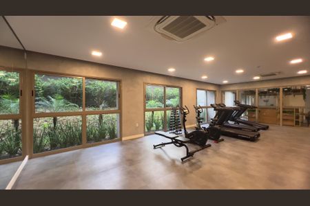 Studio para alugar com 26m², 1 quarto e sem vaga Studio para alugar com 26m², 1 quarto e sem vagaÁrea comum - Academia