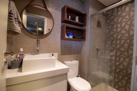 Apartamento à venda com 43m², 1 quarto e 1 vagaBanheiro da Suíte