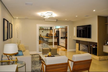 Casa de condomínio à venda com 265m², 3 quartos e 2 vagasSala