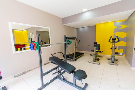 Apartamento à venda com 90m², 1 quarto e 1 vaga Apartamento à venda com 90m², 1 quarto e 1 vagaÁrea comum - Academia
