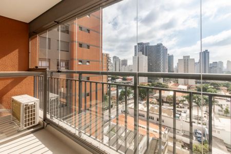 Studio à venda com 29m², 1 quarto e sem vagaVaranda