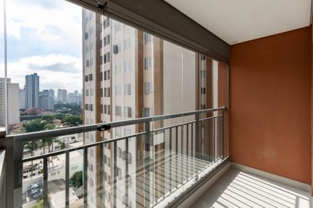 Studio à venda com 29m², 1 quarto e sem vagaVaranda